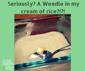 Seriously?- A Weedle in my cream of rice?!?!