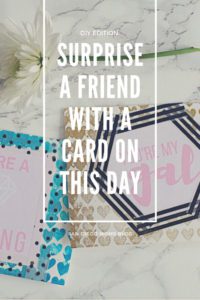 surprise a friend card day