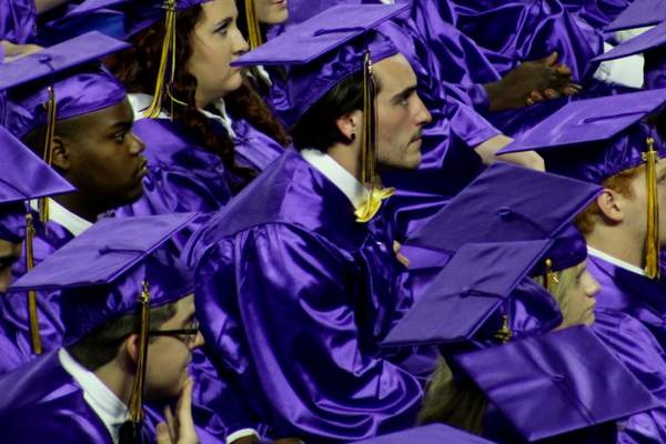 son at Graduation