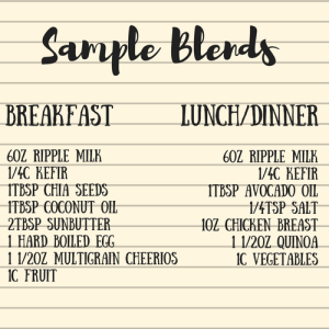 blended diet