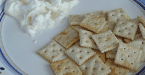 Saltines and Mayonnaise