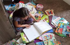 Reading every book on the shelf