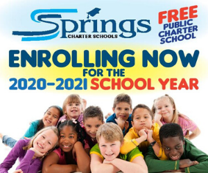 spring charter enrolling now ad