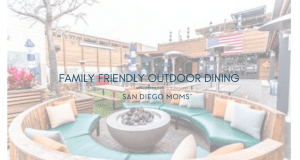 family friendly outdoor dining