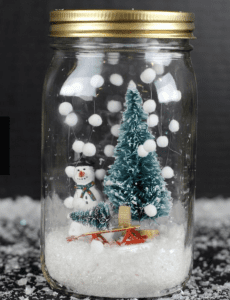 Top 10 Holiday Crafts Snow Globe Creation