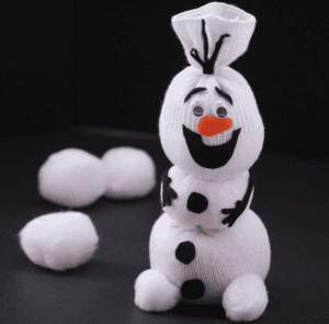 Sock Snowman