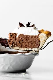 photo of french silk pie