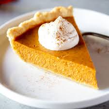 picture of pumpkin pie slice