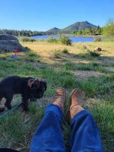 Morning views at camp