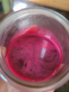 Beet. Ginger, and Jalapeno Juice