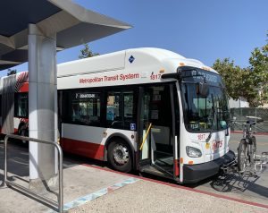 riding the bus with kids in San Diego