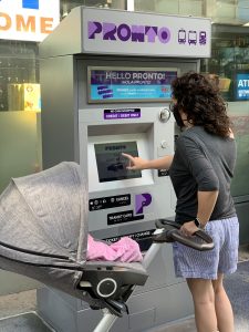 using PRONTO vending machine with kids