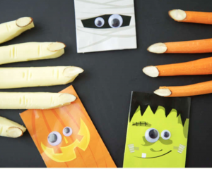 Easy Halloween-Themed Creepy Fingers