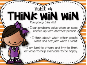 Habit #4: Think Win Win