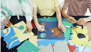 Kids Creating Crafts
