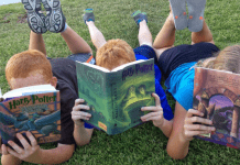 Kids Reading for Summer Reading Program