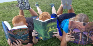 Kids Reading for Summer Reading Program