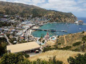 View of Catalina Island from Hilltop