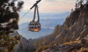 Aerial Tramway on Mountainside