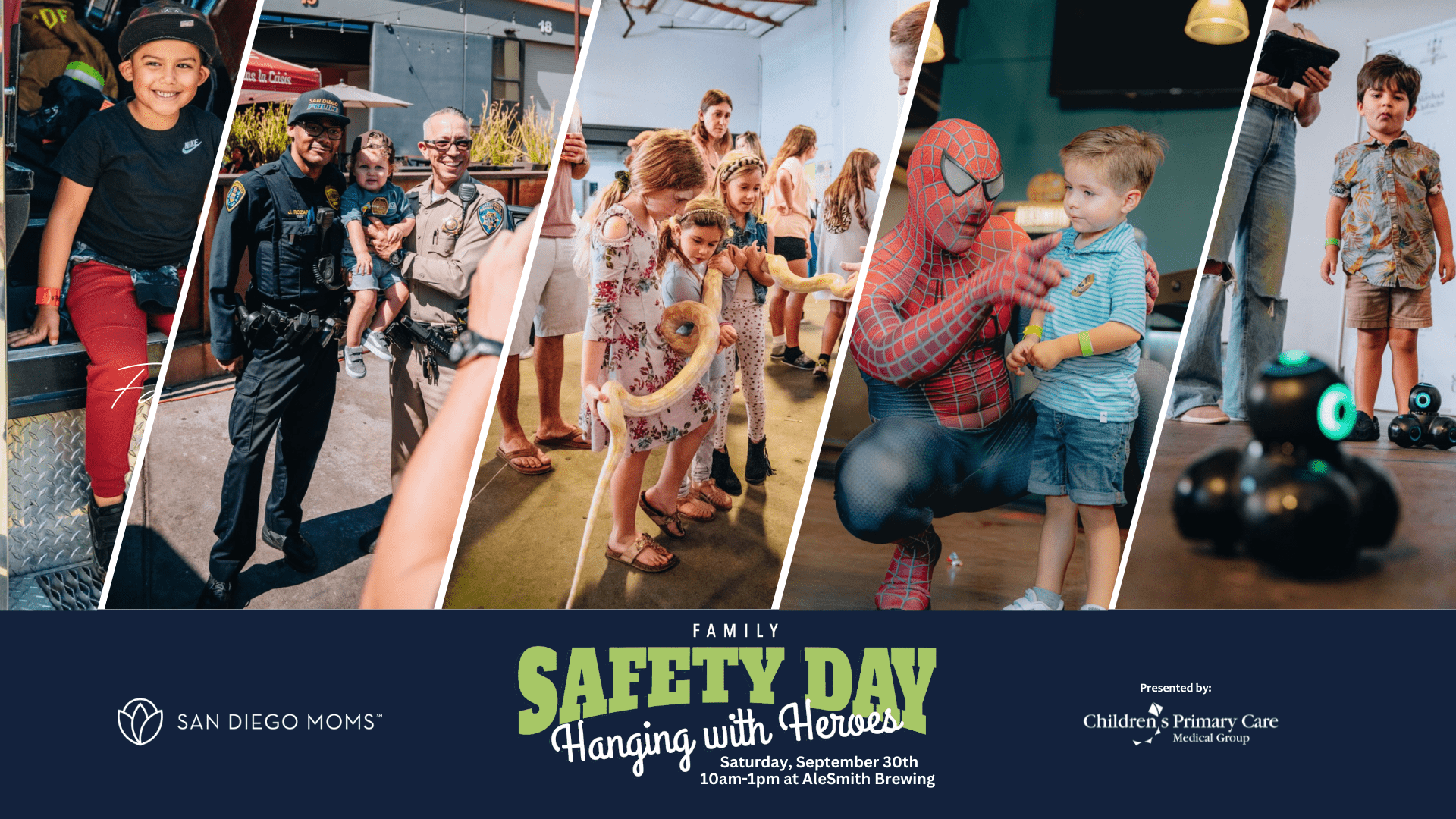 Family Safety Day Hanging with Heroes