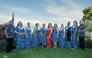 Pacific Islanders in Traditional Outfits