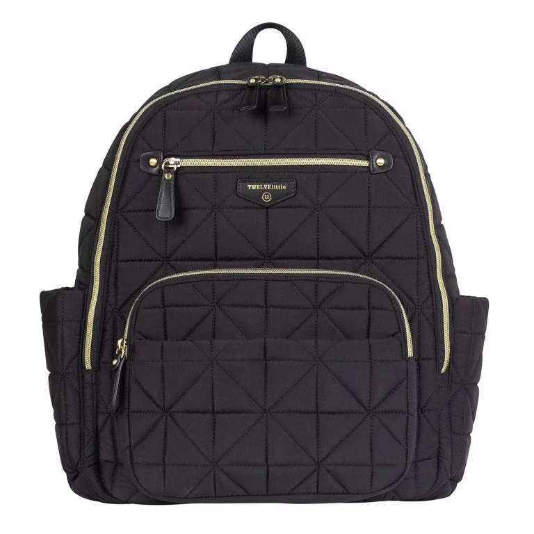 Companion Diaper Bag Backpack In Black 3.0 by TWELVElittle